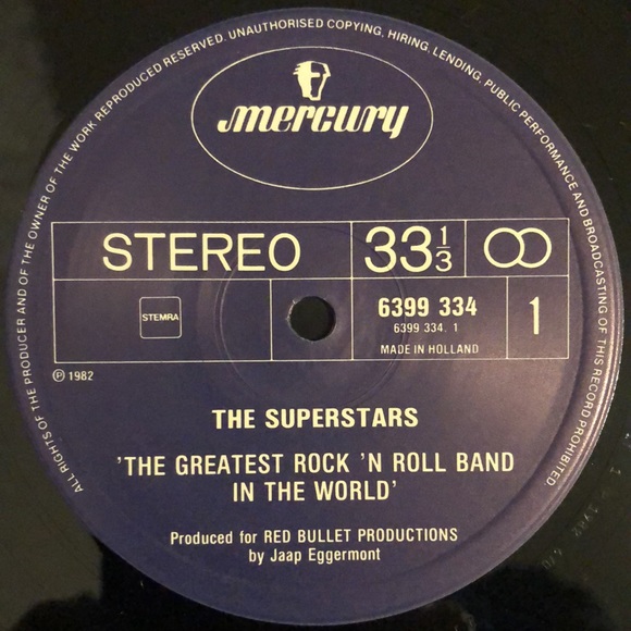 The Superstars Vinyl Lp '82 - Picture 3 of 7